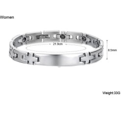 De King Of Quantity Antifatigue Titanium Armband Voor Geliefden