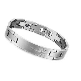 Om Te Genieten Van Een Hoge Reputatie In Binnen- En Buitenland: Titanium Armband Voor Geliefden Met Diamant