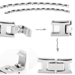 De Koningin Van De Kwaliteit, Gezondheid, Titanium Magneetarmband Voor Geliefden Met Diamant