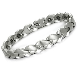 Breed Scala Aan Antivermoeidheids Titanium Armbanden