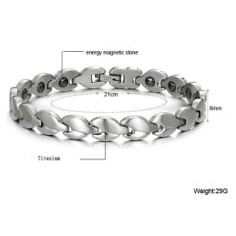 Breed Scala Aan Antivermoeidheids Titanium Armbanden