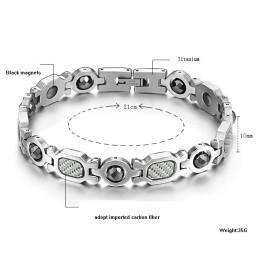 De Koningin Van De Kwaliteit Van De Gezondheid: Titanium Magneetarmband