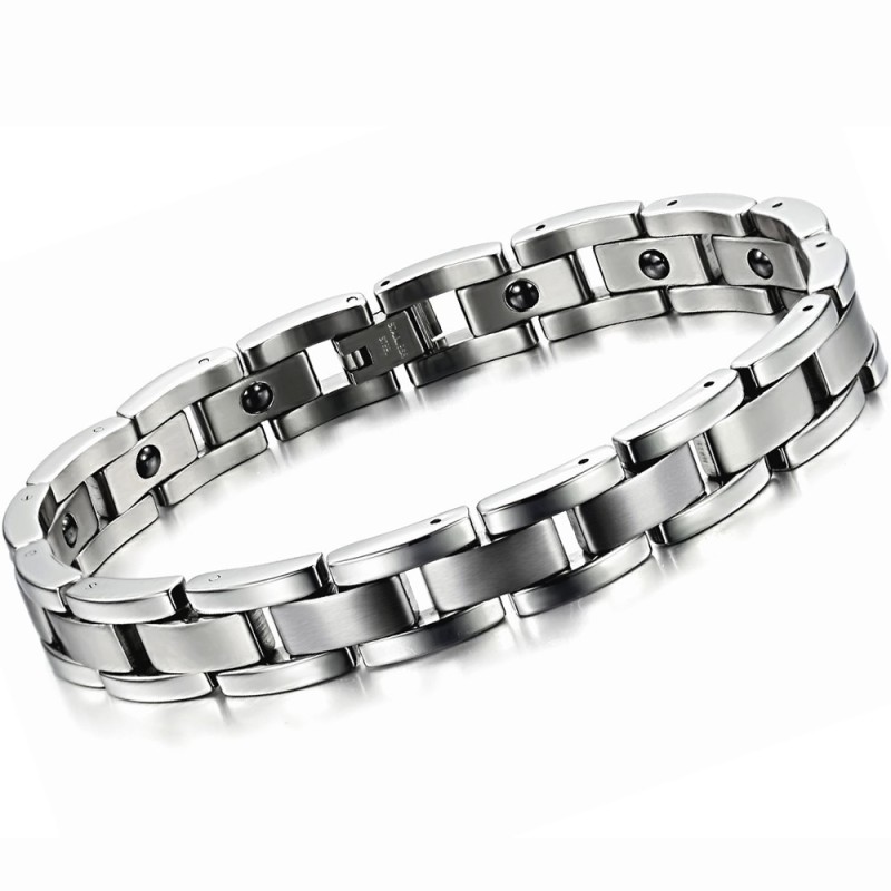 Titanium Magneet Armband Voor De Gezondheid Van Mannen Met Een Breed Scala Aan Mogelijkheden Titanium Magneet Armband Voor De Gezondheid Van Mannen Met Een Breed Scala Aan Mogelijkheden