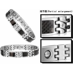 Wereldwijd Bekende Titanium Magneetsteen Armband