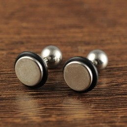 Titanium Oorbellen Voor Heren