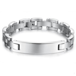 Gebruiksvriendelijke Titanium Armband Voor Mannen