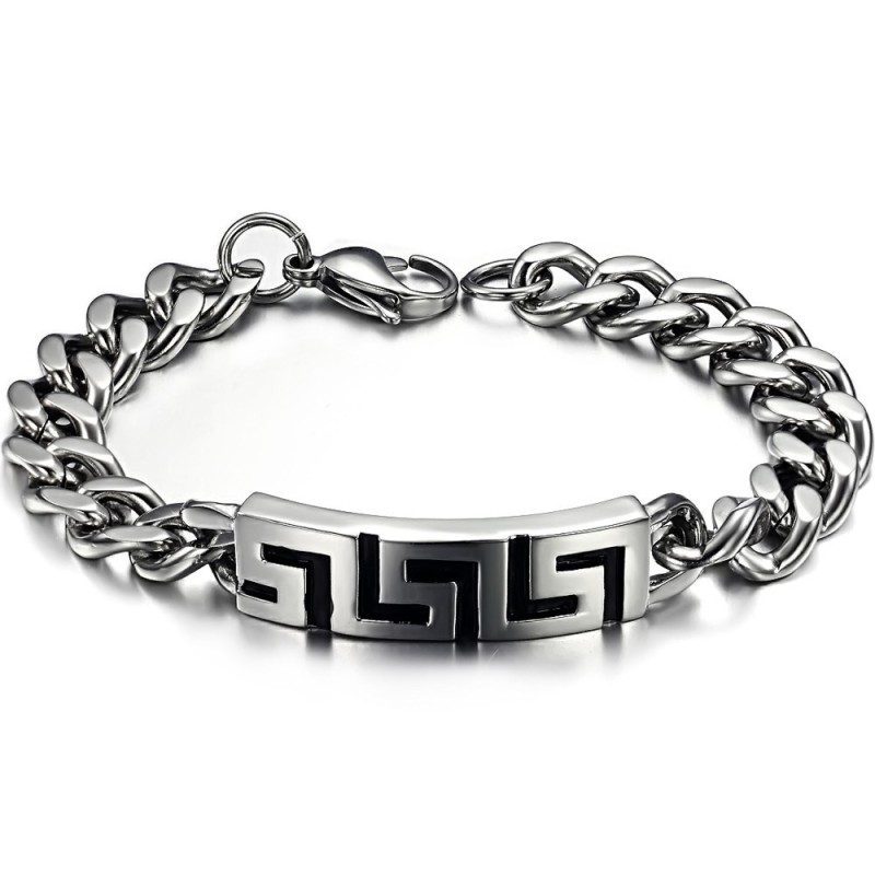 De Koningin Van De Kwaliteit, Heren Great Wall Titanium Armband