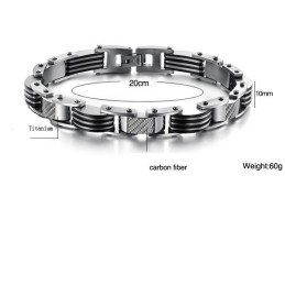 Betrouwbare Kwaliteit Heren Titanium Armband