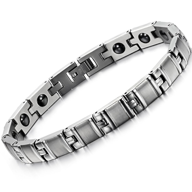 Volledig In Specificaties Gezondheid Titanium Magneetsteen Armband Volledig In Specificaties Gezondheid Titanium Magneetsteen Armband