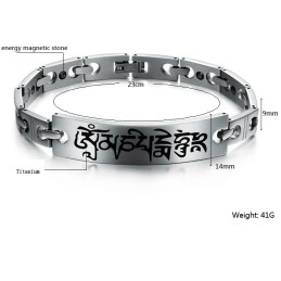 De Koningin Van De Kwaliteit Van Een Titanium Armband Voor Mannelijke Gezondheid