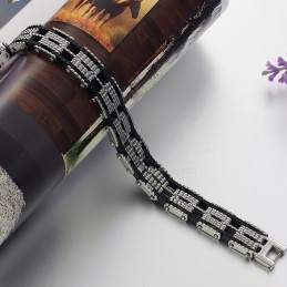 Hoogwaardige Heren Titanium Armband