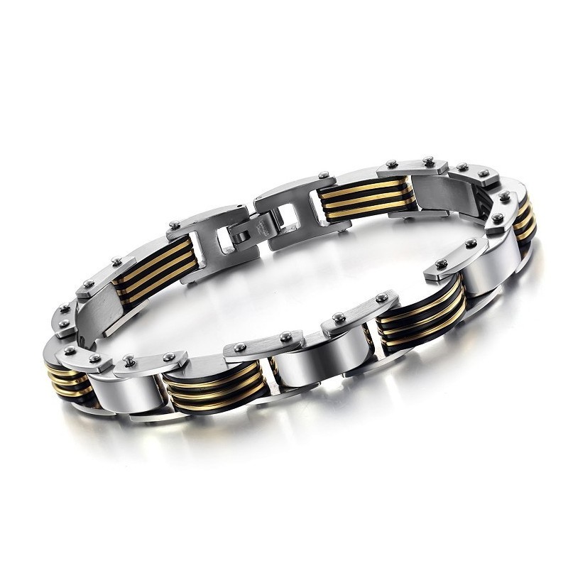 Gebruiksvriendelijke Titanium Armband Voor Mannen