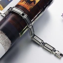 De King Of Quantity Heren Titanium Armband
