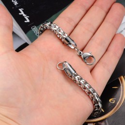 Kwaliteit En Kwantiteit Gegarandeerde Klassieke Titanium Herenarmband