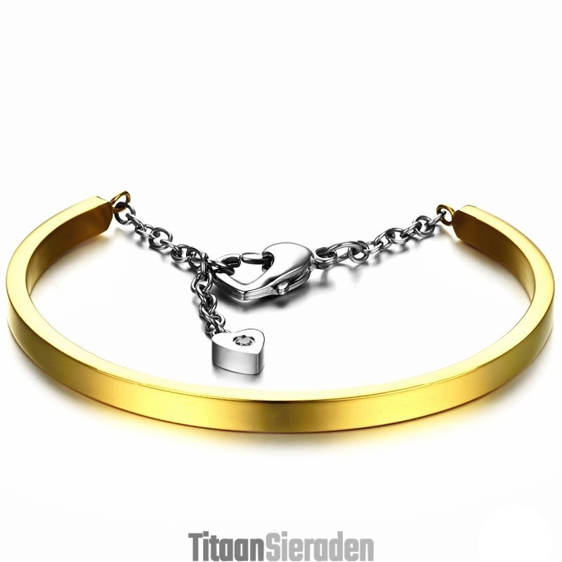 Betrouwbare Kwaliteit Sweetheart Titanium Armband