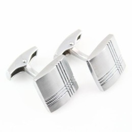 Mode Titanium Kruisdraad Manchetknopen