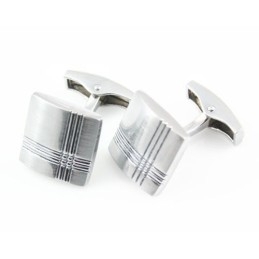 Mode Titanium Kruisdraad Manchetknopen