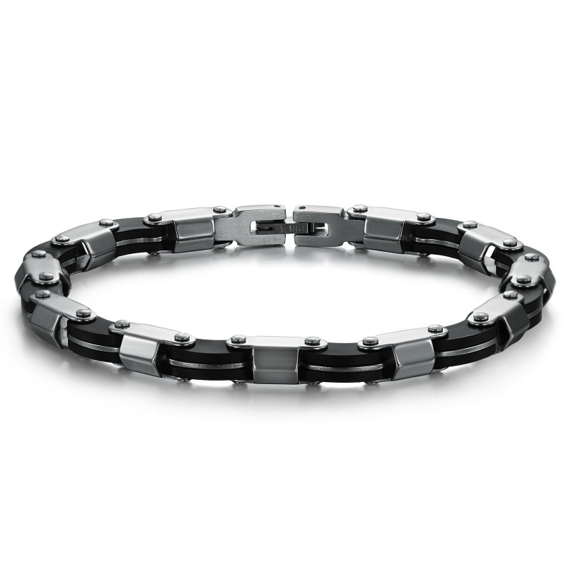 Breed Scala Aan Titanium Siliconen Armbanden Breed Scala Aan Titanium Siliconen Armbanden