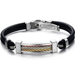 Gebruiksvriendelijke Titanium Siliconen Armband
