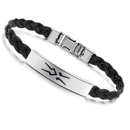 Kwaliteit En Kwantiteit Gegarandeerde Vrouwelijke Titanium Pu-Bangle