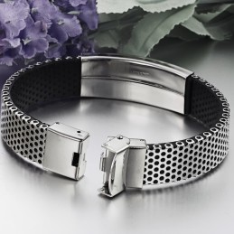 Wereldwijd Bekende Scorpion Titanium Leren Armband