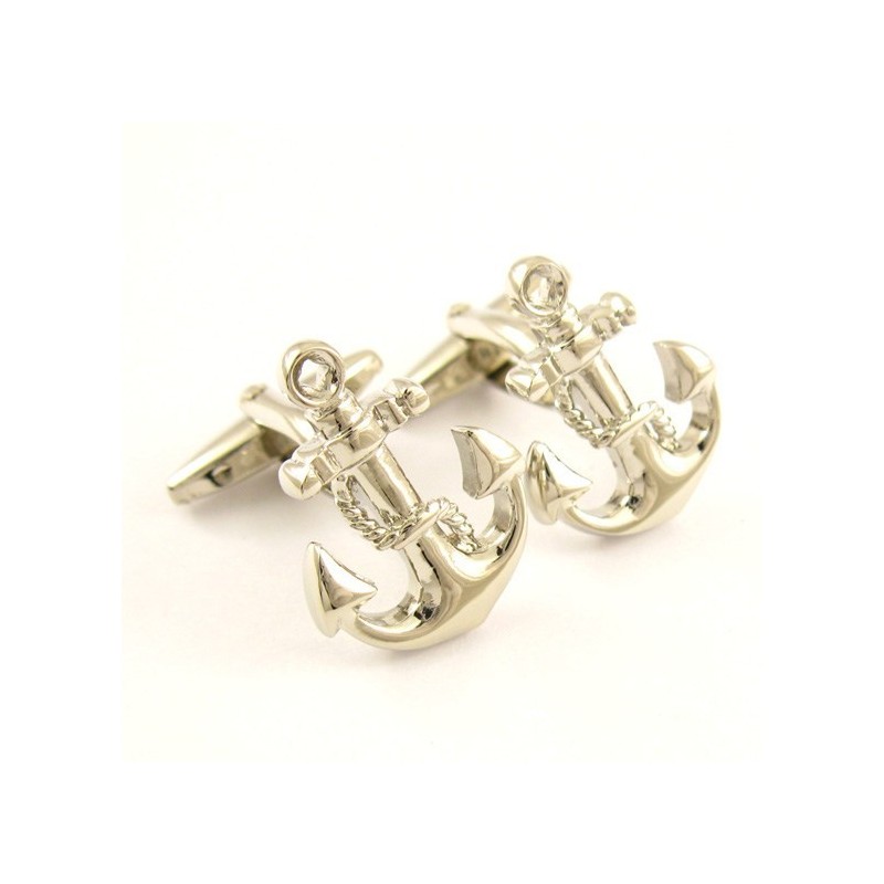 Prachtige Titanium Ankermanchetknopen Prachtige Titanium Ankermanchetknopen