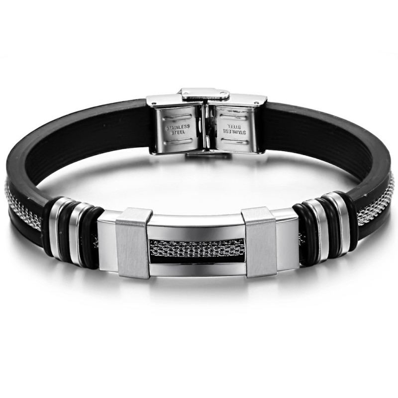 De Koningin Van De Hoogwaardige Titanium Siliconen Armband De Koningin Van De Hoogwaardige Titanium Siliconen Armband