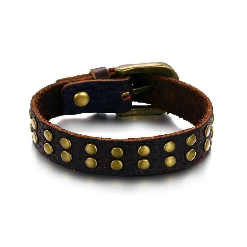 Betrouwbare Kwaliteit Retro Titanium Leren Armband Betrouwbare Kwaliteit Retro Titanium Leren Armband