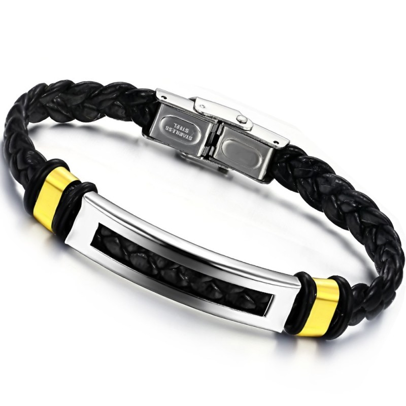 Goed Verkopende Titanium Leren Armband Over De Hele Wereld Goed Verkopende Titanium Leren Armband Over De Hele Wereld