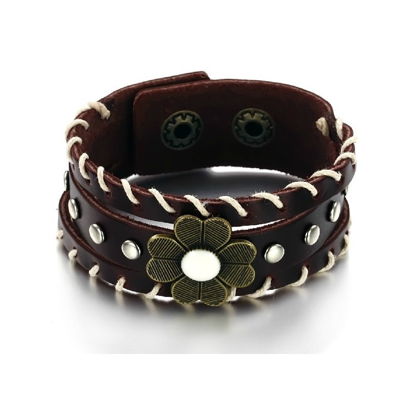 De Koning Van De Hoeveelheid Unisex Titanium Leren Armband De Koning Van De Hoeveelheid Unisex Titanium Leren Armband