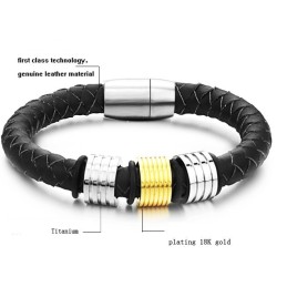 Stabiele Kwaliteit Mannelijke Titanium Armband