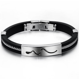 Duurzame Holle Titanium Siliconen Armband
