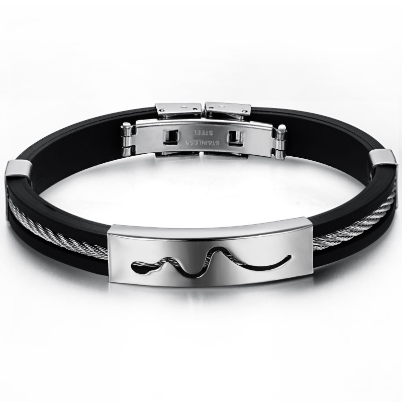 Duurzame Holle Titanium Siliconen Armband