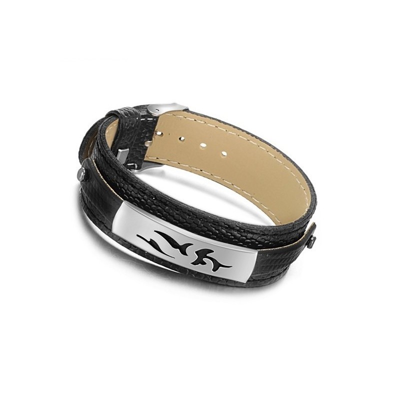 Betrouwbare Kwaliteit Zwarte Titanium Pu-Bangle