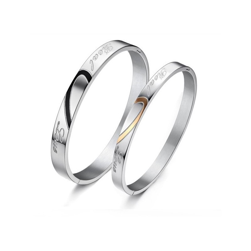 Betrouwbare Kwaliteit Sweetheart Titanium Armband Voor Geliefden Betrouwbare Kwaliteit Sweetheart Titanium Armband Voor Geliefden