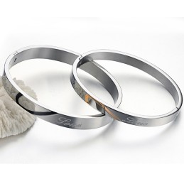 Betrouwbare Kwaliteit Sweetheart Titanium Armband Voor Geliefden