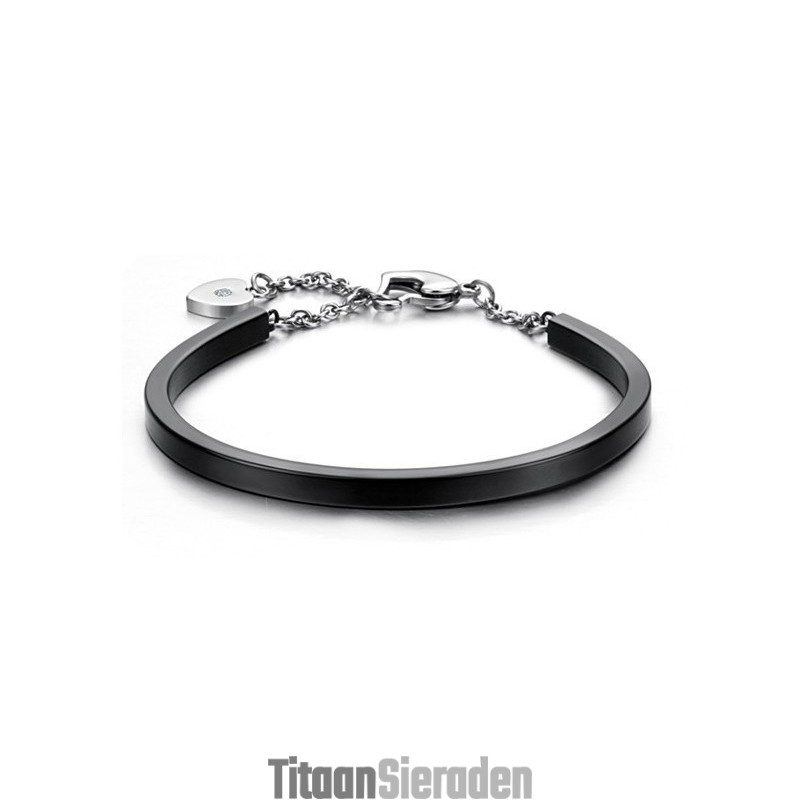 Om Een Lang Verhaal Te Hebben: Een Vrouwelijke Geliefde Titanium Armband Om Een Lang Verhaal Te Hebben: Een Vrouwelijke Geliefde Titanium Armband