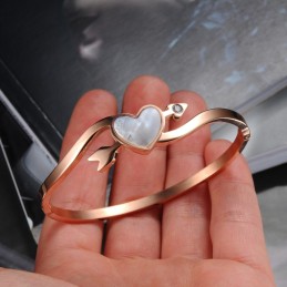 Hoogwaardige Vrouwelijke Sweetheart Titanium Armband