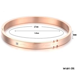 Compleet In Specificaties Titanium Bangle Voor Geliefden