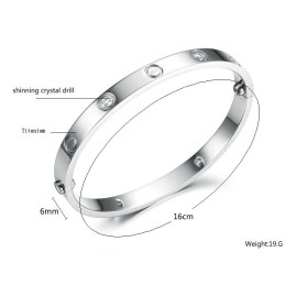 Hoogwaardige Vrouwelijke Titanium Armband
