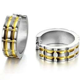 Stabiele Kwaliteit Unisex Titanium Oorbellen