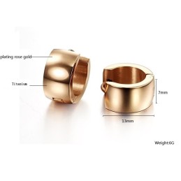 Hoogwaardige Titanium Oorbellen Voor Dames