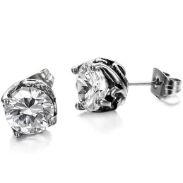Compleet In Specificaties Unisex Titanium Oorbellen