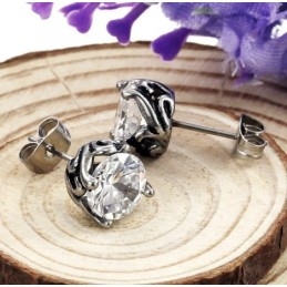 Compleet In Specificaties Unisex Titanium Oorbellen