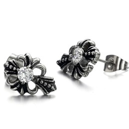 Betrouwbare Kwaliteit Titanium Oorbellen Met Strass