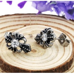 Betrouwbare Kwaliteit Titanium Oorbellen Met Strass