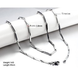 Hoogwaardige, Allergievrije Titanium Ketting Voor Dames