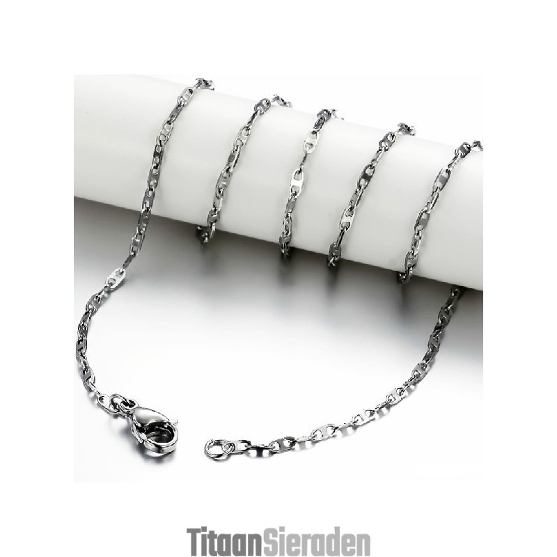 De Koningin Van De Hoogwaardige, Allergievrije Titanium Ketting