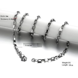 Bekend Om Zijn Hoogwaardige, Allergievrije Titanium Ketting