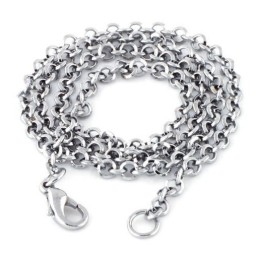 Kwaliteit En Kwantiteit Gegarandeerde Mannelijke Titanium Ketting Met Gesp